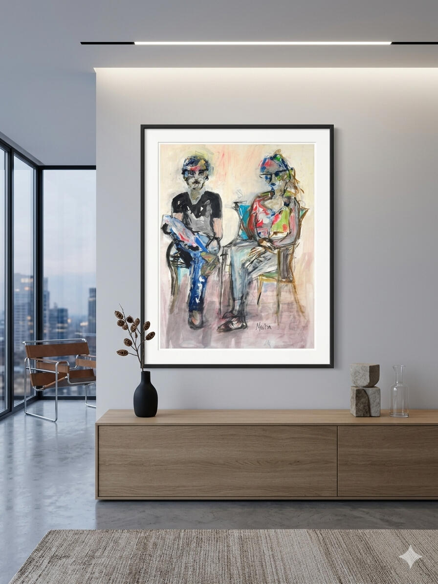 In a frame