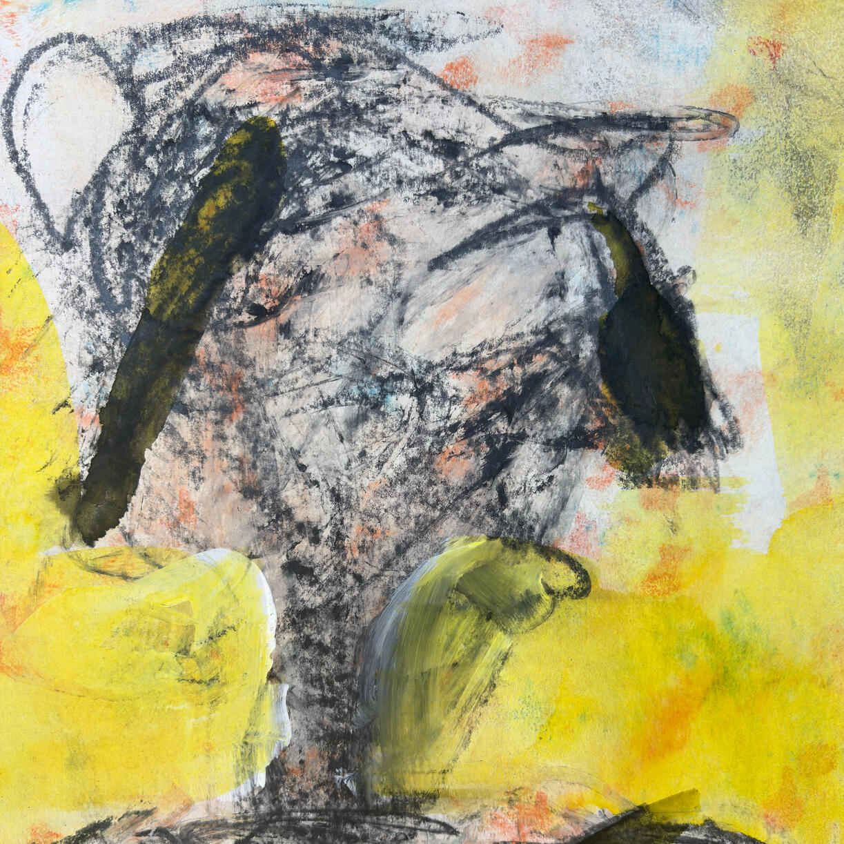 Brushwork detail