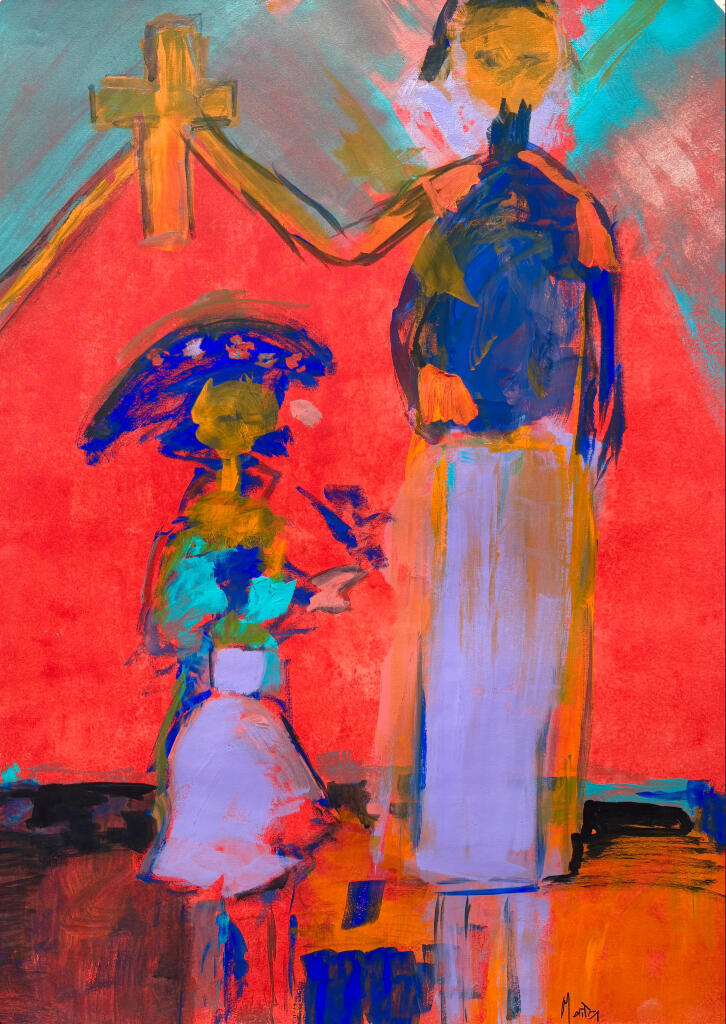 The Church, limited edition print by Marita D'Arcy
